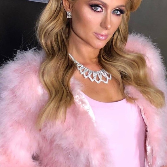 marabou feather coat